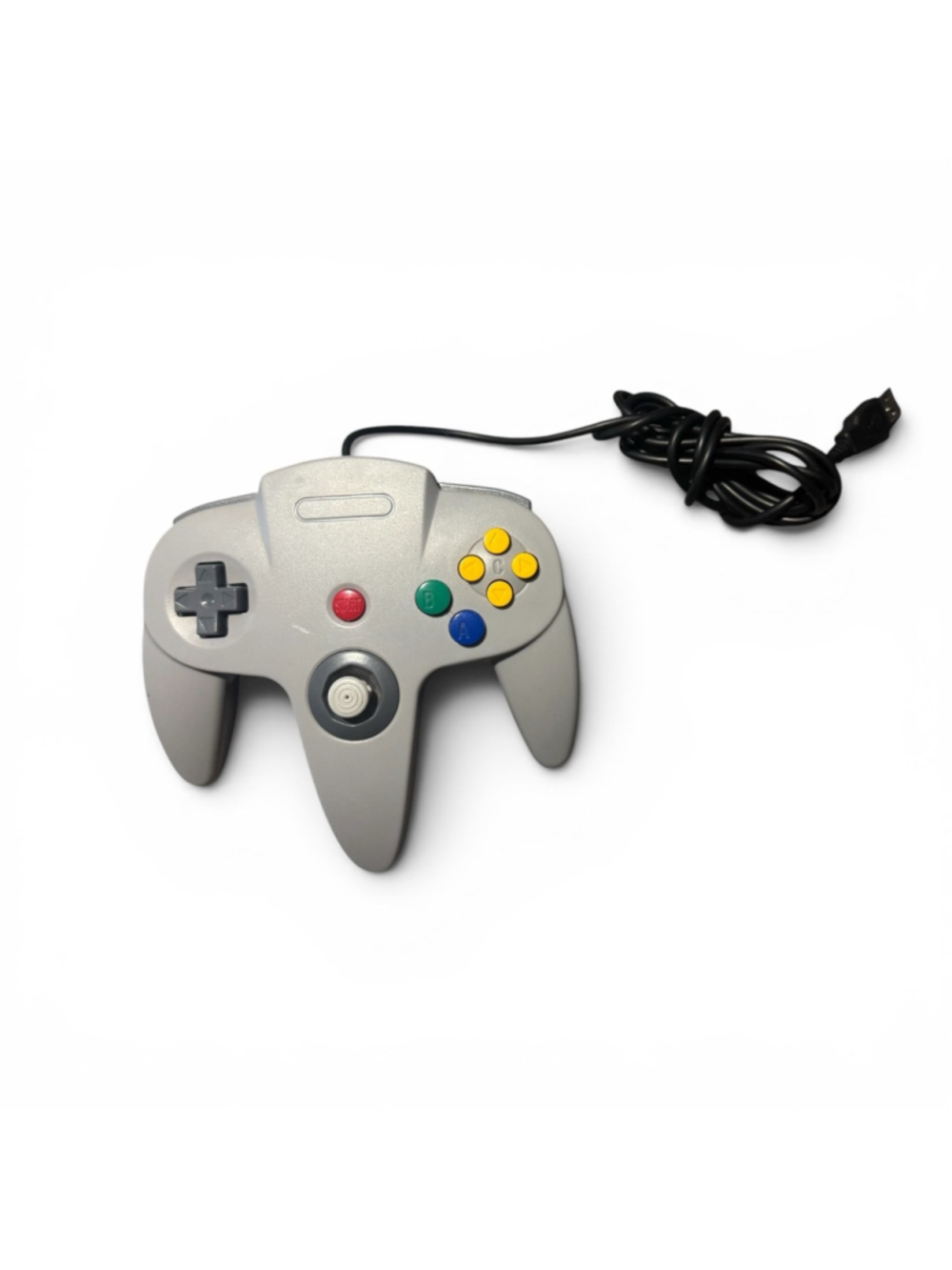 Gray N64 Controller USB for Video Games One Size